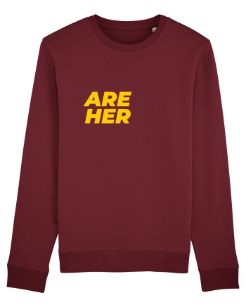 We are together Burgundy