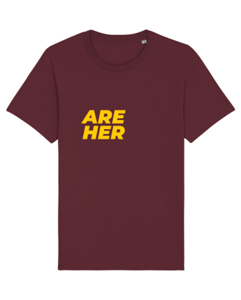 We are together Burgundy
