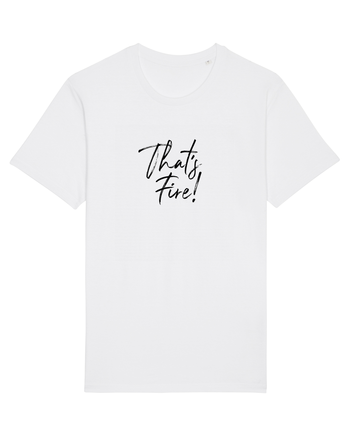 Tricou mânecă scurtă Unisex Rocker White