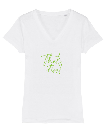 That's FIRE! White