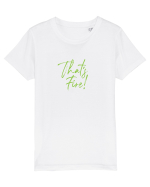 That's FIRE! Tricou mânecă scurtă  Copii Mini Creator
