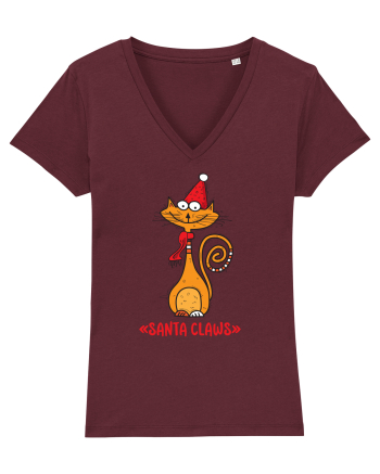Pisica de Crăciun Burgundy