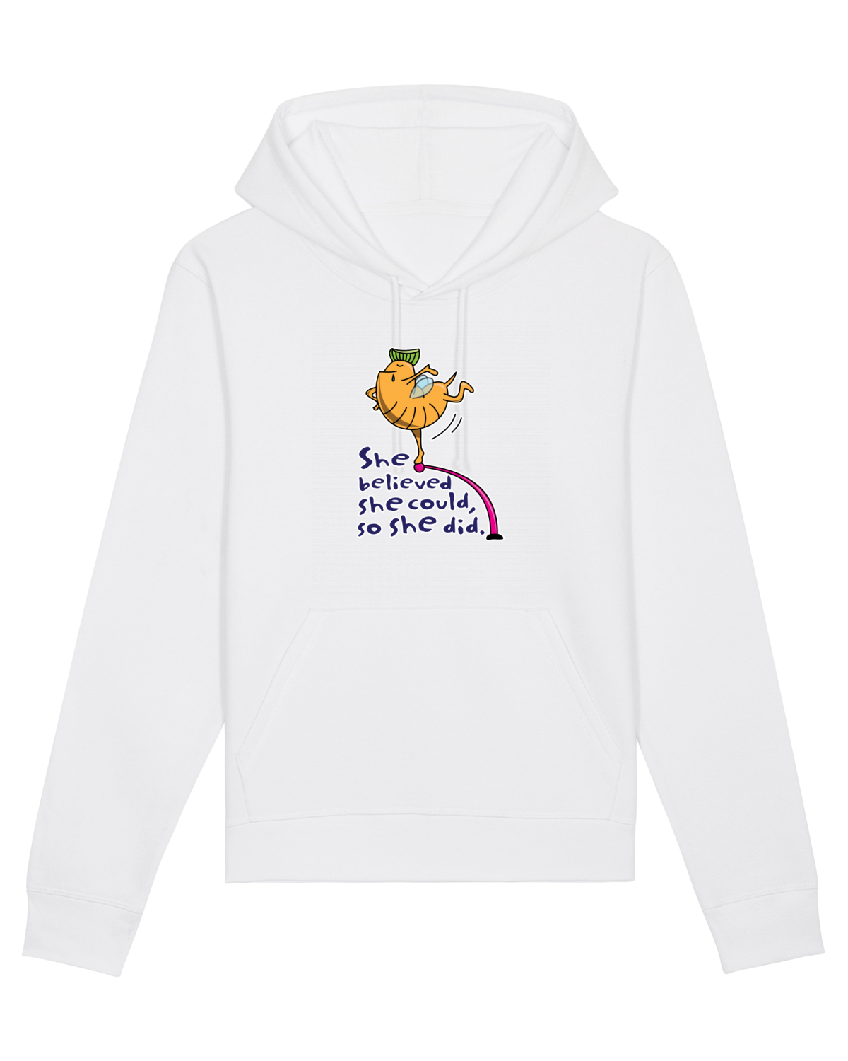 Hanorac Unisex Drummer White