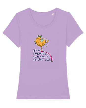 She believe she could, so she did Lavender Dawn