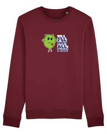 I'll do it all I can! Burgundy