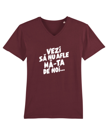 Vezi să nu afle mă-ta de noi... Burgundy