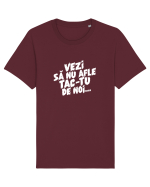 Vezi să nu afle tac-tu de noi... Tricou mânecă scurtă Unisex Rocker