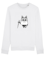 Pisica spadasin Bluză mânecă lungă Unisex Rise