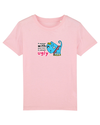 A woman with good shoes is never ugly Cotton Pink