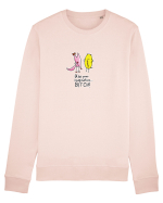 Use your imagination... BITCH! Bluză mânecă lungă Unisex Rise