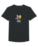 Use your imagination... BITCH! Tricou mânecă scurtă guler larg Bărbat Skater