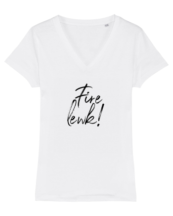 Fire lewk! White