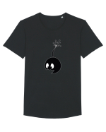 smiley bomb  Tricou mânecă scurtă guler larg Bărbat Skater