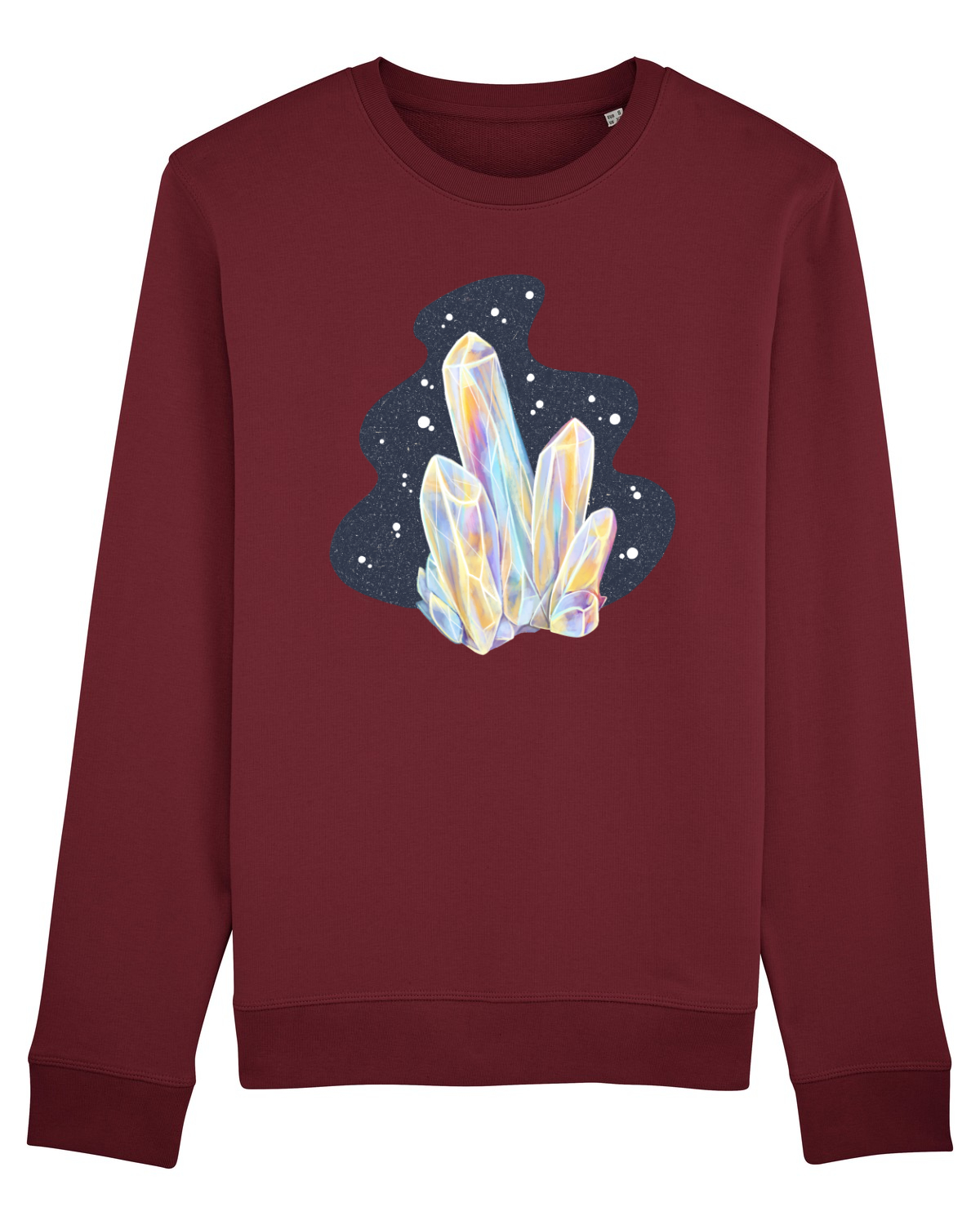 Bluză mânecă lungă Unisex Rise Burgundy