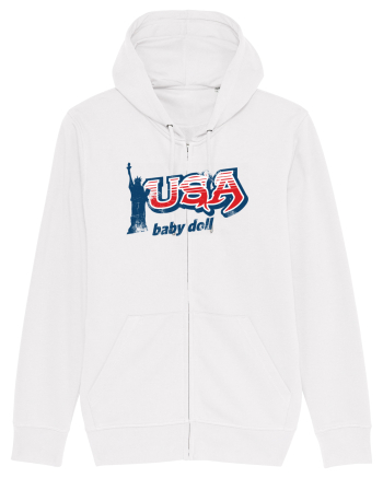 usa baby doll White
