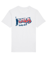 usa baby doll Tricou mânecă scurtă Unisex Rocker