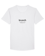 Brunch Tricou mânecă scurtă guler larg Bărbat Skater