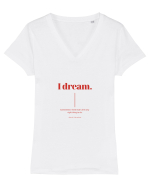 Dream Tricou mânecă scurtă guler V Damă Evoker