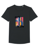Arta Tricou mânecă scurtă guler larg Bărbat Skater