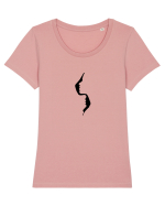 Two faces Tricou mânecă scurtă guler larg fitted Damă Expresser