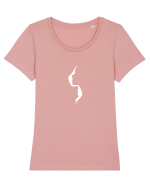 Two faces Tricou mânecă scurtă guler larg fitted Damă Expresser