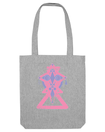 geometric mask Heather Grey