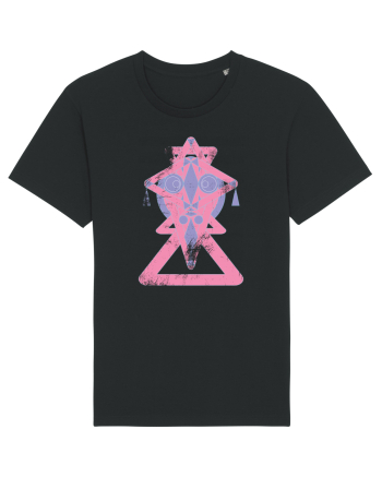 geometric mask Black