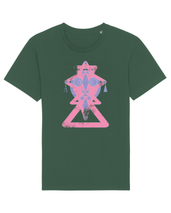 geometric mask Bottle Green