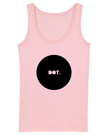 Black DOT. Cotton Pink