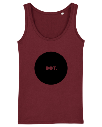 Black DOT. Burgundy