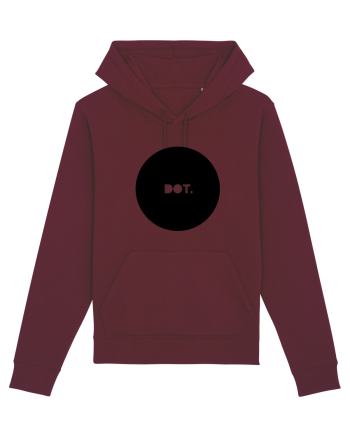 Black DOT. Burgundy
