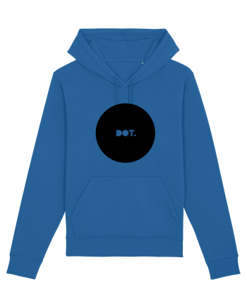 Black DOT. Royal Blue