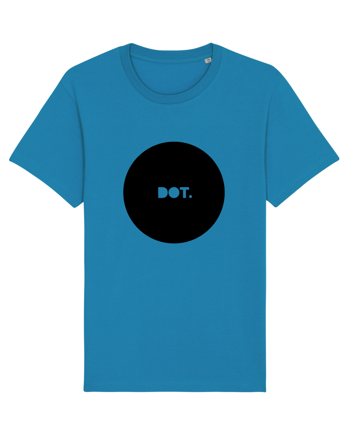 Tricou mânecă scurtă Unisex Rocker Azur