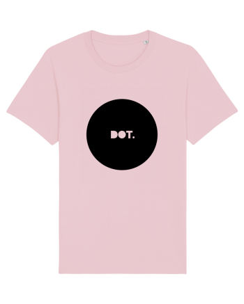 Black DOT. Cotton Pink