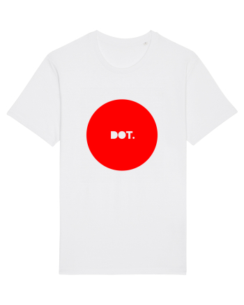Red  DOT. White