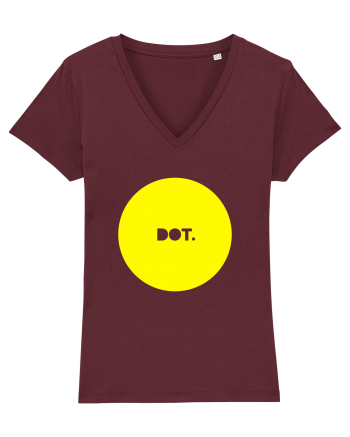 Yellow  DOT. Burgundy
