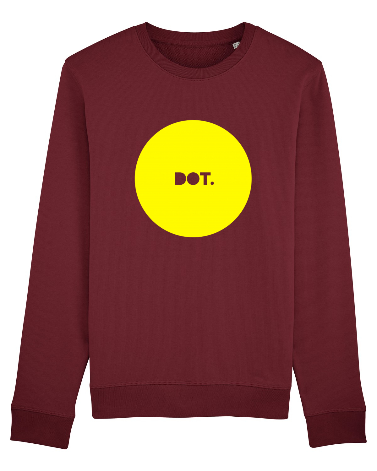 Bluză mânecă lungă Unisex Rise Burgundy