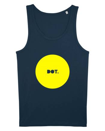 Yellow  DOT. Navy