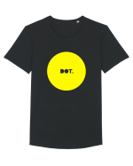 Yellow  DOT. Tricou mânecă scurtă guler larg Bărbat Skater