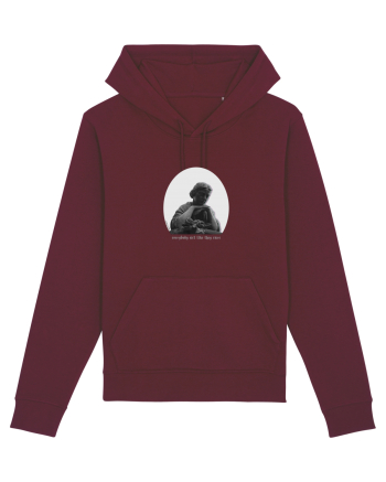 Dead Inside no. 8 Burgundy
