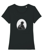 Dead Inside no. 8 Tricou mânecă scurtă guler larg fitted Damă Expresser