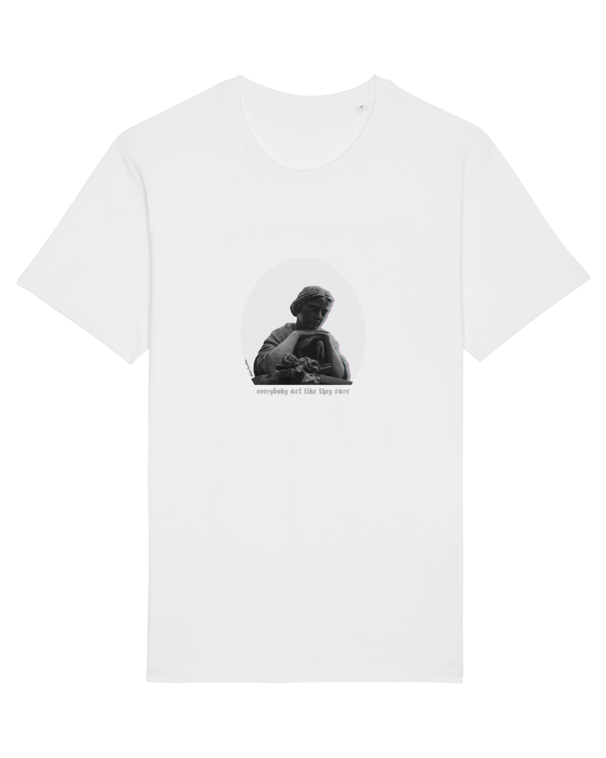 Tricou mânecă scurtă Unisex Rocker White