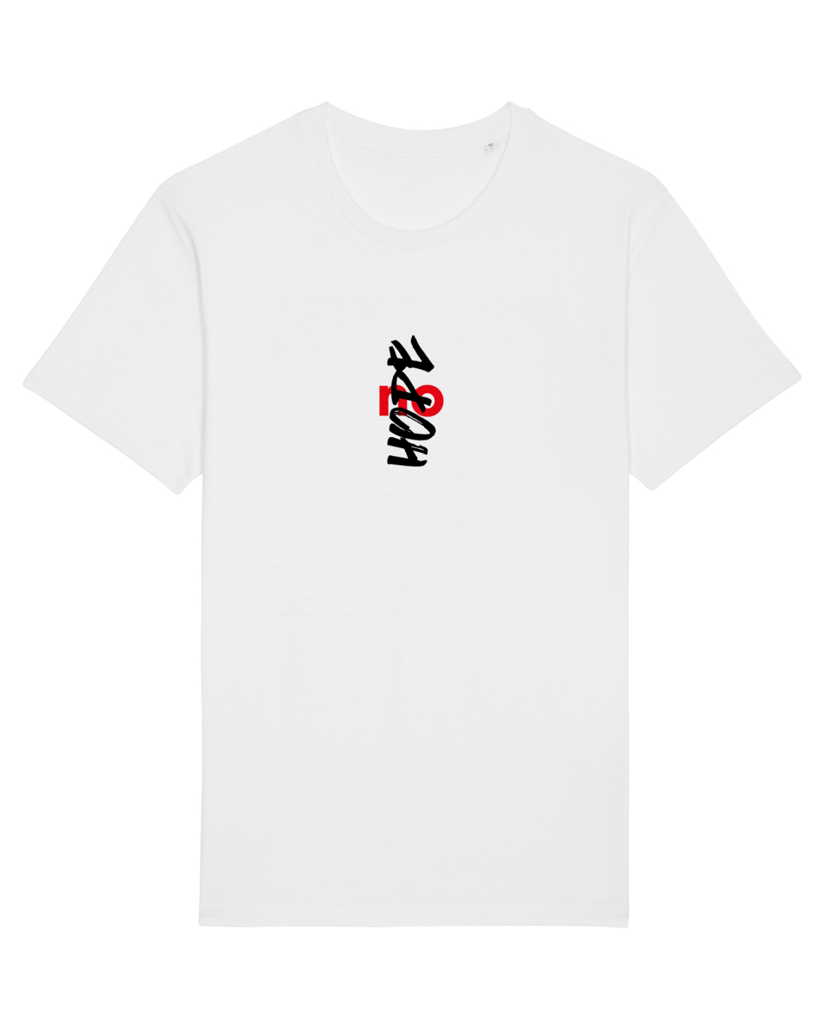 Tricou mânecă scurtă Unisex Rocker White