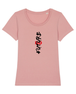 NO future Tricou mânecă scurtă guler larg fitted Damă Expresser