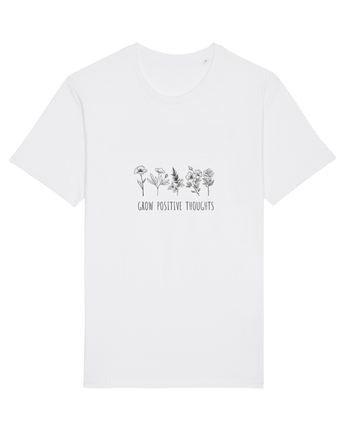 Tricou mânecă scurtă Unisex Rocker White