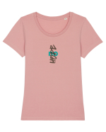 NO hope Tricou mânecă scurtă guler larg fitted Damă Expresser