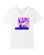 Makeup Obsessed Tricou mânecă scurtă guler V Bărbat Presenter