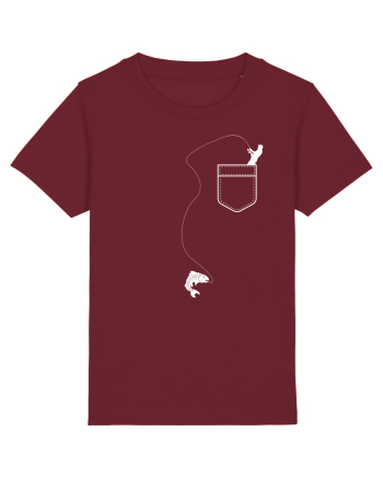 Pocket fishing Burgundy
