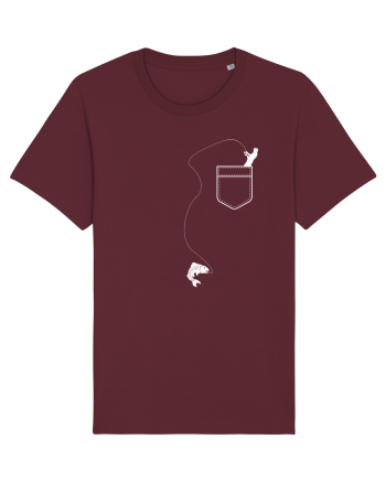 Pocket fishing Burgundy