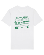 Du-te-n munți Tricou mânecă scurtă Unisex Rocker